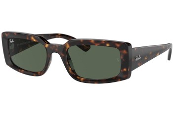 Slnečné okuliare Ray-Ban Kiliane RB4395 135971 Obdĺžníkové Havana