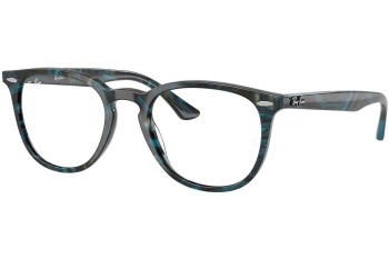 Okuliare Ray-Ban RX7159 8394 Squared Sivé