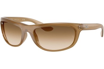 Slnečné okuliare Ray-Ban Balorama RB4089 678951 Obdĺžníkové Hnedé