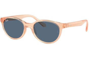 Slnečné okuliare Ray-Ban Junior RJ9080S 717080 Okrúhle Oranžové