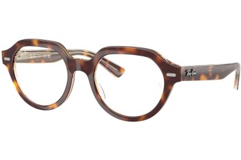 Okuliare Ray-Ban Gina RX7214 8402 Squared Havana