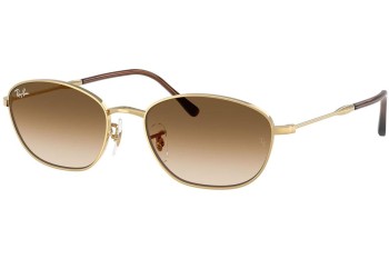 Slnečné okuliare Ray-Ban RB3749 001/51 Obdĺžníkové Zlaté