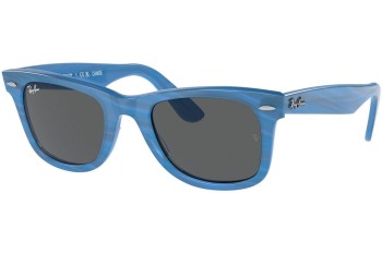 Slnečné okuliare Ray-Ban Wayfarer RB2140F 1409B1 Squared Modré