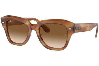 Slnečné okuliare Ray-Ban State Street RB2186 140351 Squared Hnedé