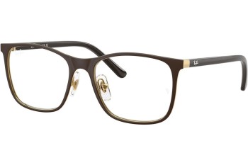 Okuliare Ray-Ban Junior RY9551V 4078 Squared Hnedé