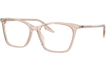 Okuliare Ray-Ban RX5422 8267 Cat Eye Hnedé