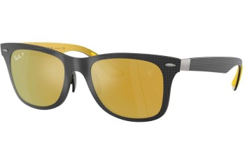 Slnečné okuliare Ray-Ban RB8395M F1156B Polarized Squared Čierne