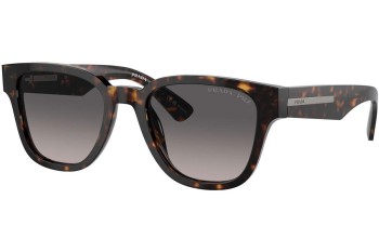 Slnečné okuliare Prada PRA04S 19J09G Polarized Obdĺžníkové Havana