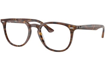 Okuliare Ray-Ban RX7159 8395 Squared Hnedé