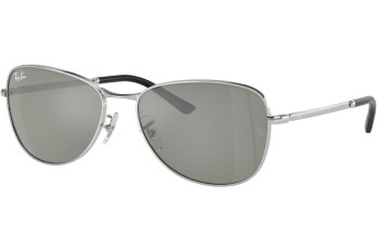 Slnečné okuliare Ray-Ban RB3733 003/40 Pilot Strieborné