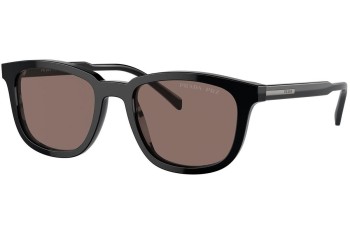 Slnečné okuliare Prada PRA21SF 16K30H Polarized Squared Čierne