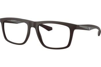 Okuliare Emporio Armani EA4235 61861W Squared Hnedé