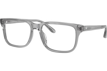 Okuliare Emporio Armani EA3250U 6202 Squared Sivé