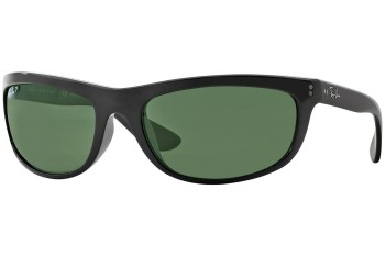 Slnečné okuliare Ray-Ban Balorama RB4089 601/58 Polarized Obdĺžníkové Čierne