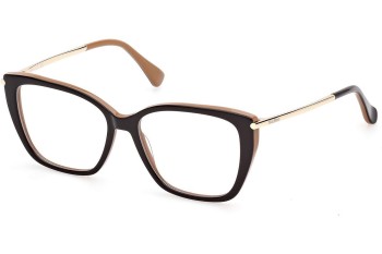 Okuliare Max Mara MM5007 050 Squared Hnedé