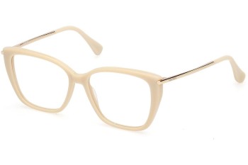 Okuliare Max Mara MM5007 025 Squared Béžové