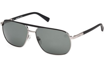 Slnečné okuliare Timberland TB00027 08R Polarized Squared Strieborné