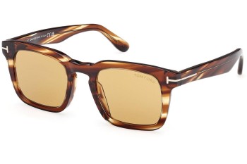 Slnečné okuliare Tom Ford Dax FT0751 53E Squared Havana