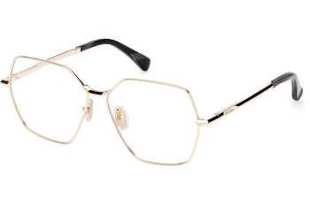 Okuliare Max Mara MM5154 032 Squared Zlaté