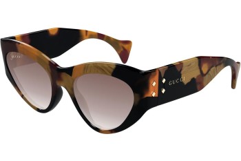 Slnečné okuliare Gucci GG1704S 002 Cat Eye Havana