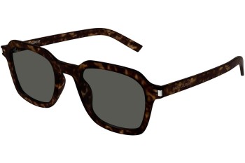 Slnečné okuliare Saint Laurent SL715SLIM 002 Squared Havana