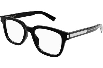 Okuliare Saint Laurent SL711OPT 001 Squared Čierne