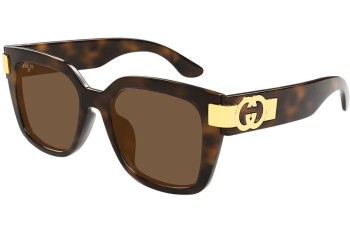 Slnečné okuliare Gucci GG1690SK 002 Squared Havana