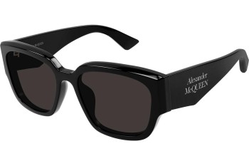 Slnečné okuliare Alexander McQueen AM0468S 001 Squared Čierne