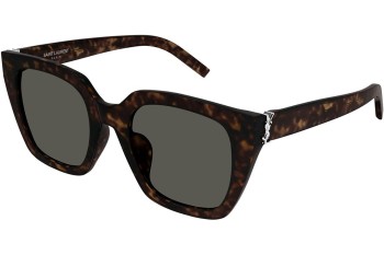 Slnečné okuliare Saint Laurent SLM143 002 Squared Havana