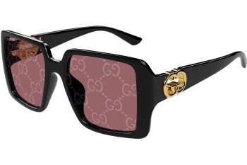 Slnečné okuliare Gucci GG1692S 006 Squared Čierne