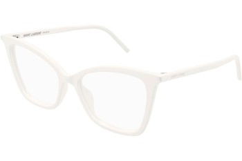 Okuliare Saint Laurent SL386 014 Cat Eye Biele