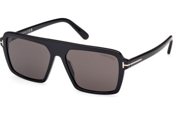 Slnečné okuliare Tom Ford Vincent FT1176 01A Squared Čierne