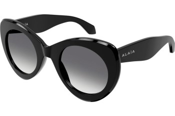 Slnečné okuliare Azzedine Alaia AA0064S 002 Cat Eye Čierne