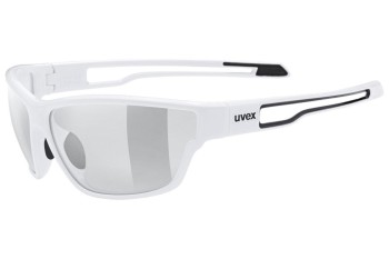 Slnečné okuliare uvex sportstyle 806 v White S1-S3 Obdĺžníkové Biele