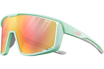 Slnečné okuliare Julbo Fury J531 3816 Jednoliate | Shield Zelené