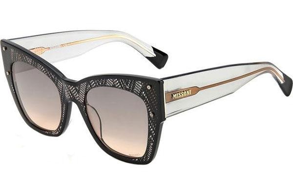 Slnečné okuliare Missoni MIS0040/S KDX/FF Cat Eye Čierne