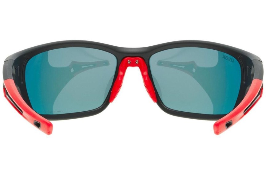 uvex sportstyle 232 P Black Mat / Red S3 Polarized