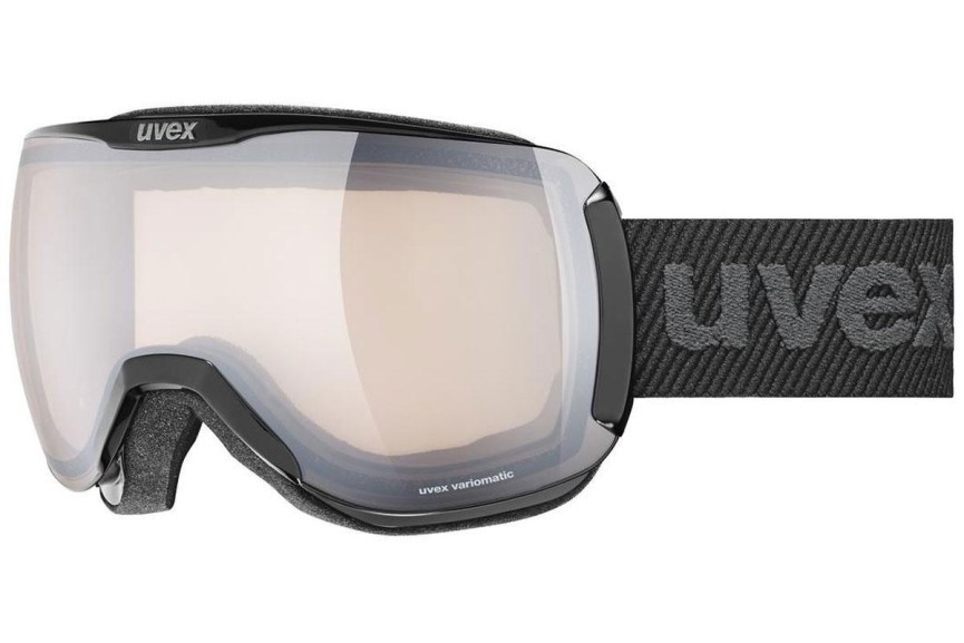 Lyžiarske okuliare uvex downhill 2100 V Black S1-S3 Photochromic Jednoliate | Shield Čierne