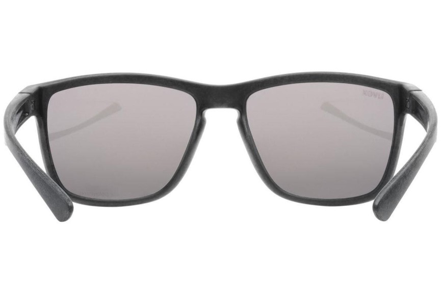 Slnečné okuliare uvex lgl ocean 2 P Black Mat S3 Polarized Squared Čierne