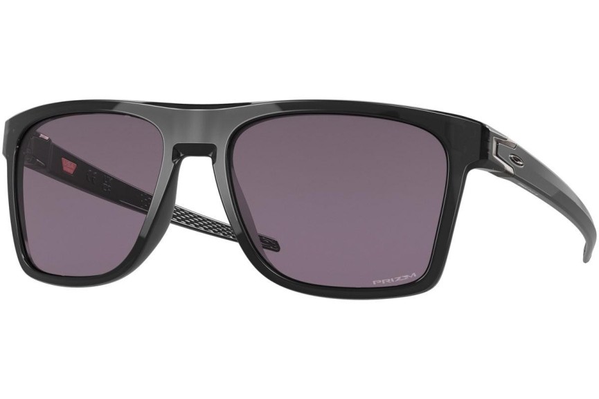 Slnečné okuliare Oakley Leffingwell OO9100-01 Squared Čierne