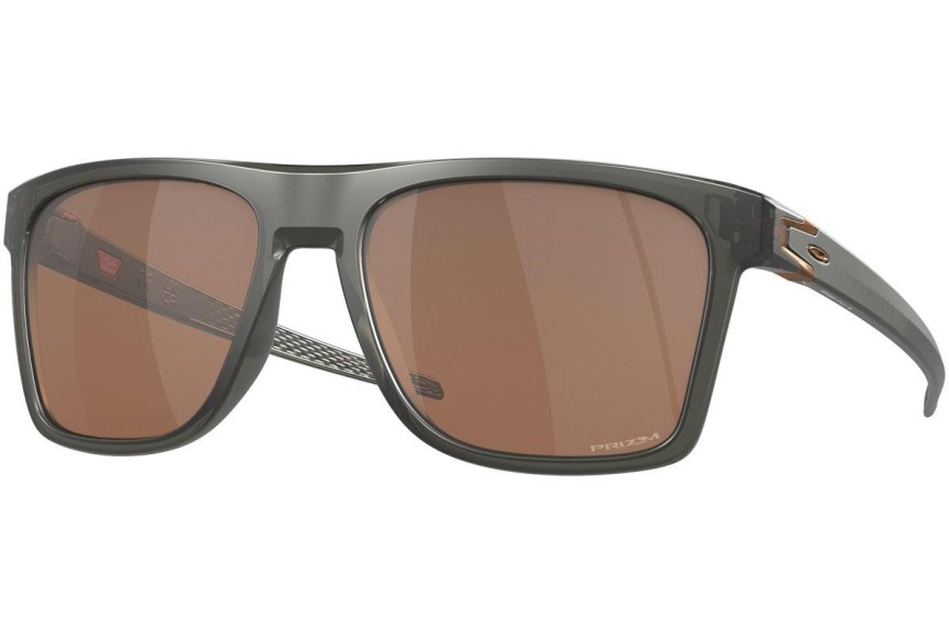 Slnečné okuliare Oakley Leffingwell OO9100-02 Squared Sivé