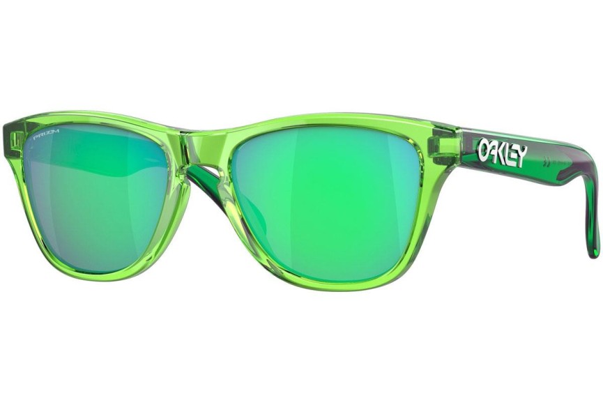 Slnečné okuliare Oakley Frogskins XXS OJ9009-05 Squared Zelené