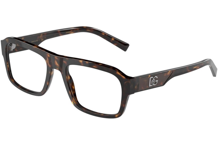 Okuliare Dolce & Gabbana DG3351 502 Squared Havana