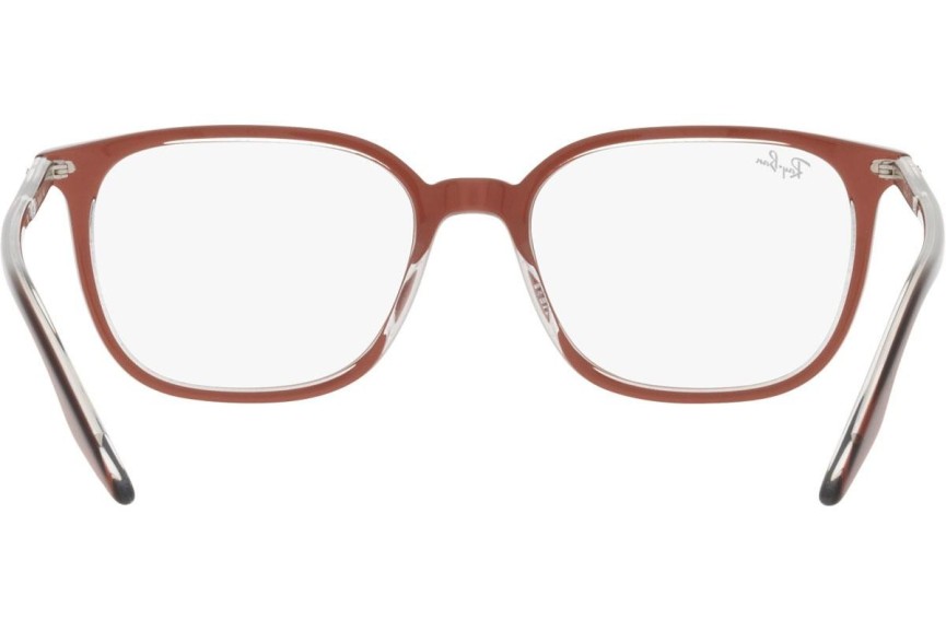 Okuliare Ray-Ban RX5406 8171 Squared Hnedé