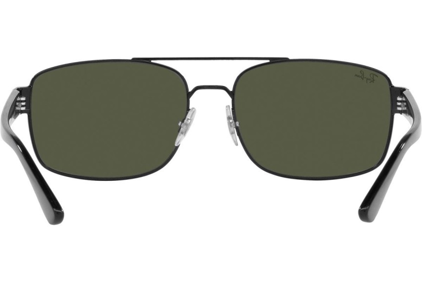 Slnečné okuliare Ray-Ban RB3687 002/31 Obdĺžníkové Čierne