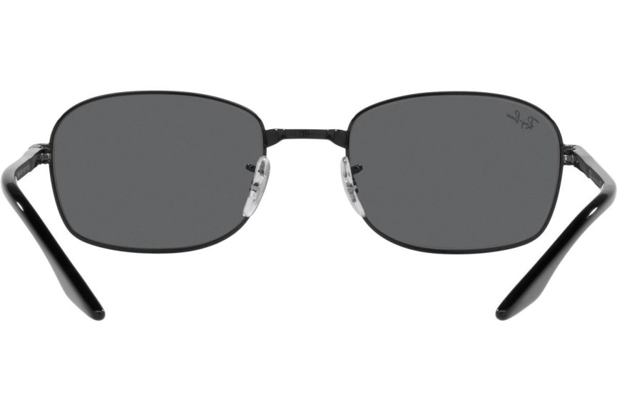 Slnečné okuliare Ray-Ban RB3690 002/B1 Obdĺžníkové Čierne