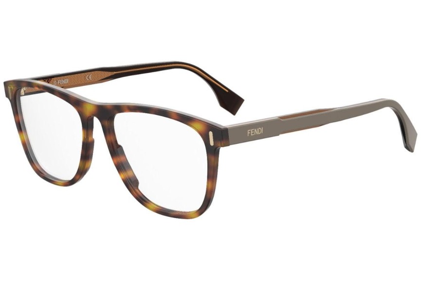 Okuliare Fendi FFM0087 9N4 Squared Havana