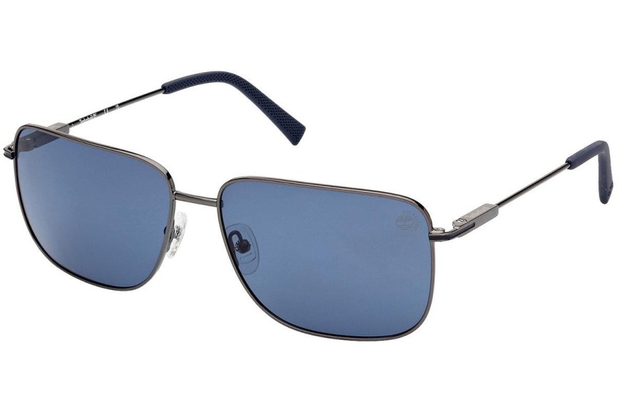 Slnečné okuliare Timberland TB9290 06D Polarized Obdĺžníkové Strieborné