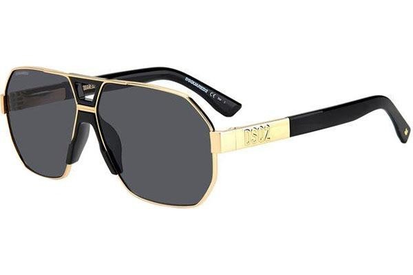 Slnečné okuliare Dsquared2 D20028/S RHL/IR Pilot Zlaté