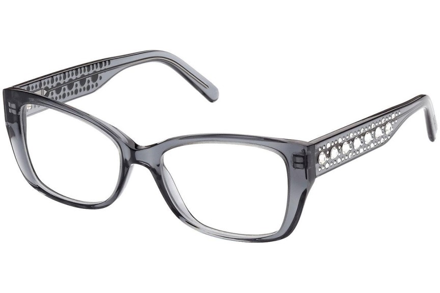 Okuliare Swarovski SK5452 020 Cat Eye Sivé